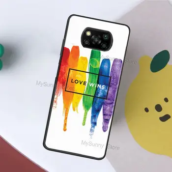 Gay Pride Flag Tilfældet For POCO F3 F1 F2 X3 M3 Pro Cover Til Xiaomi Mi 11 Ultra Lite Mi 10T Pro 9 10 Lite 16304
