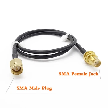 RG174 Antenne forlængerkabel SMA Mandlig Stik til SMA Kvindelige Jack RG174 RF-Kabel Stik til den Trådløse LAN-Router Antenne SMA 163878