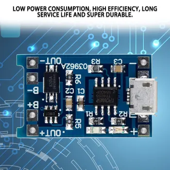 Nye Ankomst 1stk 5V 18650 Lithium Batteri yrelsen Mikro-USB 1A-Oplader Modul Høj Kvalitet