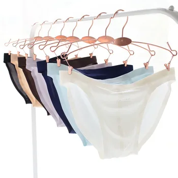 3D problemfri, i ét stykke åndbar tynd sektion tidevandet Trusser mænd bikini slip homme nye Hot Salg ice silke sexet undertøj 165121