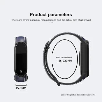 Letvægts Læder/Rustfri Stål WristbandWaterproof Smart Udskiftning Armbånd Smart Band Strop Til Xiaomi Mi-Band 6/5 165275