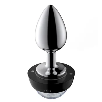 Anal Plug Med Lys Varer For Par Erotisk Spil Vaginal Dekoration Anal Dildo/Perler/Dilator/Stuff/Expander BDSM Butt Plug