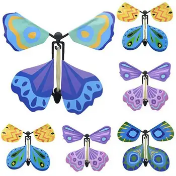 Sommerfugl Kort Magic Butterfly Børn Magic Prop Overraskelse Magiske Rekvisitter Magiske Tricks, Kid Legetøj Børn Toy Flyvende Sjovt Legetøj