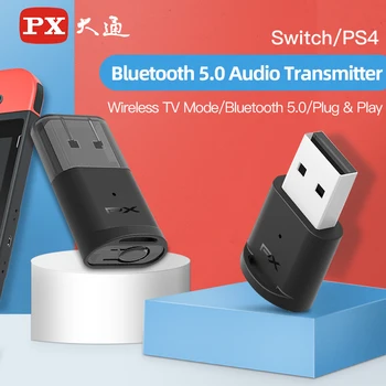 PX USB Bluetooth-5,0 Lyd Transmitter Skifte Bluetooth-Adapter TV-Tilstand til Nintendo PS4 PS5 PC Airpods