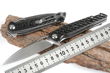 Folde kniv jagt overlevelse lomme udendørs camping taktisk overlevelse praktisk self-defense bærbare frugt kniv EDC værktøj 166798
