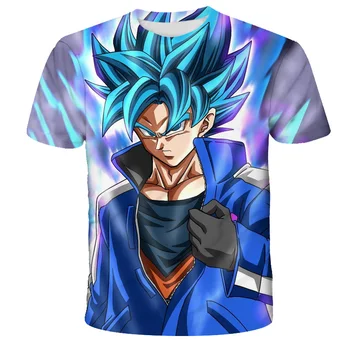 2021 Baby Boy Tøj Cool Vegeta T-shirt børnenes Tegnefilm Goku-Dragon-Ball - T-shirt Sommer Mode Drenge t-shirt kortærmet 166900