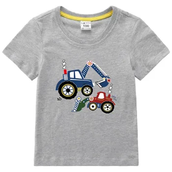 Sommer Bomulds T-Shirt i 2-12Years Gamle Nye Børn kortærmet T-Shirts Til Drenge, Piger Kids Tee Unisex Sweatshirt Toppe Tøj 167054