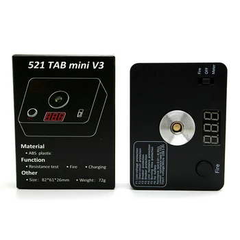 521 FANEN Mini Tool Kit V3 Ohm-Meter Spole Ind Med Digital Modstand Test DIY Værktøj