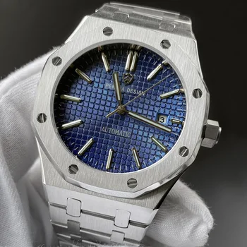 Sapphrie Glas Watch Mænd Luksus Top Brand Automatisk Mekanisk Ur Mode vandtæt Mandlige Ure Mænd AAA Lysende Armbåndsur