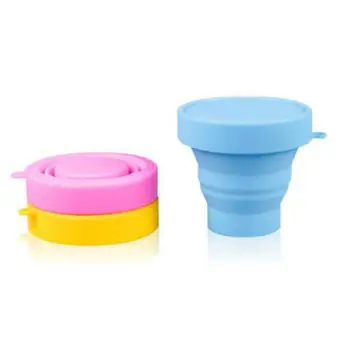 Protable Kop Kaffe Solid Farve Vand Folde Gurgle Cup For Offentlig Rejse Te Glas Kop Af Silikone, Kopper Rejse Drinkware Værktøjer