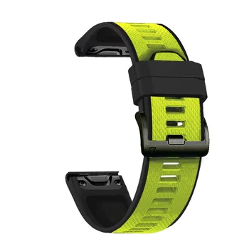 22 26mm Sport Silikone Watchbands til Garmin Fenix 6X 6 6S Pro 5X 5 5S Plus 945 3 HR Let Pasform Quick Release Håndled Stropper Correa