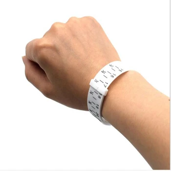 1STK Armbåndsur Armbånd Sizer ABS Plast Armbånd Måling Af Armbånd Smykker at Gøre Gauge Hånd Smykker, Værktøj, Tilbehør