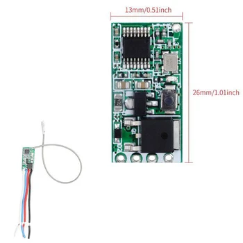 433 Mhz 1CH RF-Relæ Modtager Universal Trådløs Fjernbetjening Switch Micro Modul LED Light Controller DC 3,6 V-24V DIY