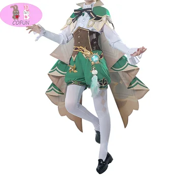 Anime Genshin Indvirkning Venti Barbatos Uniform Cosplay Kostume Halloween Dragt Til Kvinder Outfit Nye 2020