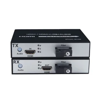 1Pair 1-kanal 1 i 2 Ud 1080P HDMI-Fiberoptiske Video HDMI Extender Optisk HDMI Converter-Video Optiske Transceiver Terminal 168945