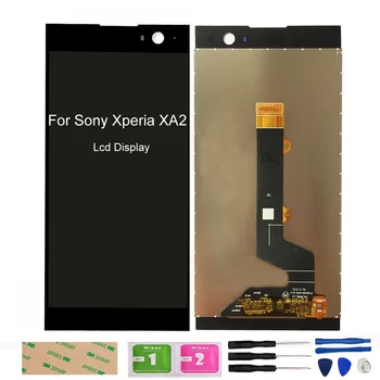 Sony Xperia XA2 Plus LCD-Skærm Touch screen Digitizer Skærm XA2 H4113 H3113 H3123 XA2 Plus H4413 H4493 H3413 LCD - 170001