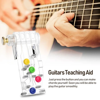 Guitar Klassisk Chordbuddy Undervisning i guitar hals Guitar Learning System undervisningsmateriale For Guitar Læring Tilbehør 170632