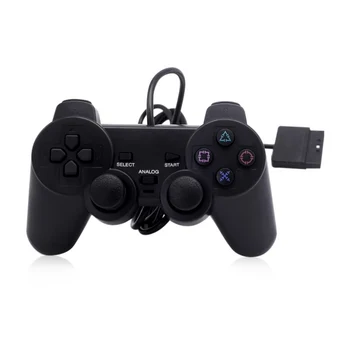 Universal Wired Controller 2 Stød Fjernbetjening Joystick, Gamepad Joypad Til PlayStation 2 PS2 Gamepads