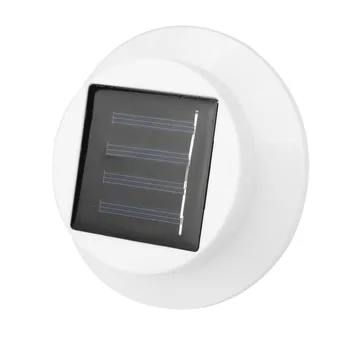 Høj Kvalitet 4 LED Solar Powered Rendestenen Lys, Udendørs Indre Have Mur, Hegn Vej Lampe Nat Lys Gade Lampe