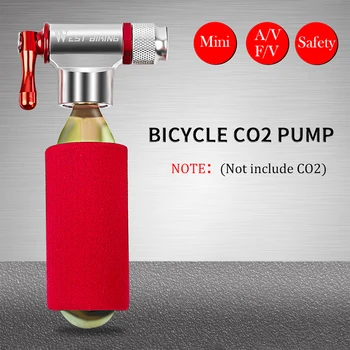 Kuldioxid Cykel Pumpe Dyse CO2 Oppustelige Rør Mountainbike Road Bike Riding Udstyr, Cykel Tilbehør Cykel Pumpe 172342