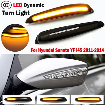 For Hyundai Sonata YF i45 2011 2012 2013 Dynamisk LED-Blinklys sidespejl Markør blinklys Lampe