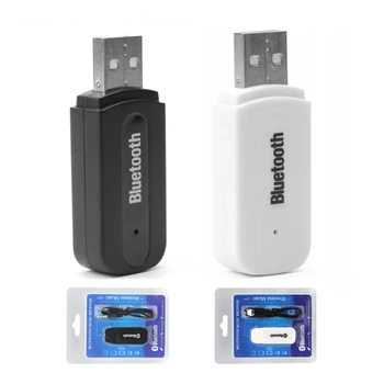 Bluetooth-kompatibel Modtager Car Kit Mini-USB-3,5 MM Jack AUX Audio Auto MP3 Musik Dongle-Adapter Til Trådløst Tastatur FM-Radio 172744