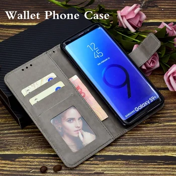 Læder Tegnebog taske Til Samsung Galaxy Note 10 20 S8 S9 S10 Lite E S20 FE S21 Plus Ultra S6 S7 Kant Flip Phone Cover Fundas 172854