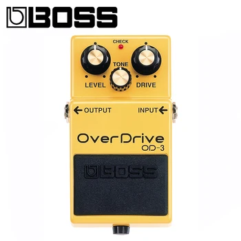 BOSS OD-3-Lyd Overdrive-Pedal til Guitar / Bas Naturlige OverDrive Endeløs Sustain Pedal Med Plektre, pudseklud og Winder 173605
