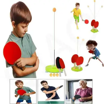 Bærbare Bordtennis Træner Bordtennis Bløde Skaft Uddannelse Maskine Elasticitet Barn, Voksen Ping Pong Praksis Træner