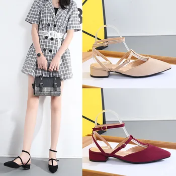 2020 sommeren nye mode tendens, slid-resistente jelly sko kile hæl sko kvinder komfortable sandaler komfortable Baotou sko 173836