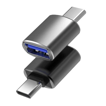 1stk USB-C-OTG-Adapteren Hurtig USB 3.0 Til Type C Adapter Til MacbookPro Xiaomi Huawei Mini USB-Adapter Type-C OTG Kabel Konverter 174654