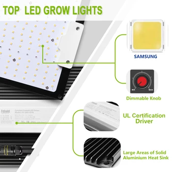 Dæmpbar 1000W 2000W Samsung Led Gro Lampe Fulde Spektrum qb288 LED vækst Lys Højt PPF til Sætteplante, Grønt og Blomstrende 175382