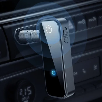 Bluetooth-kompatibel Receiver Transmitter-Adapter Stik til Mikrofon Håndfri 3,5 mm Stik Til Bilen, Musik, Audio-Aux-Hovedtelefon