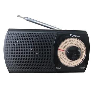 Bærbare AM/FM-Radio, Lomme med Hovedtelefoner, Bedste Modtagelse, Batteri, der Drives Af 2 AA batterier(Ikke Inkluderet)