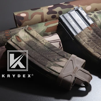 KRYDEX Taktiske Elastisk Camouflage Klistermærker Skydning Jagt Taktiske Multicam-Camo Wrap Selvklæbende Mærkat DIY Roll Klistermærker MCTP