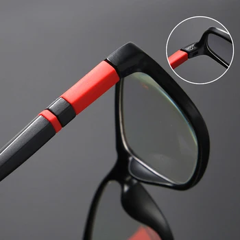 Anti Blå Lys læsebriller Unisex Komfortabel, Ultra Light TR90 Full Frame Langsynethed Presbyopic Briller +1.5 2.5 178279