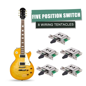 5pcs 5-Vejs Guitar Pickup Selector Musik Elementer Skifte Lette Bærbare til ST SQ Elektriske Guitarra Tilbehør 178289