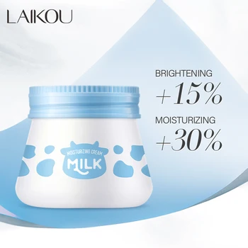 Ny Mælk Ansigt Whitening Cream Fugtgivende Anti Rynke Nære Dag Cremer koreanske ansigtspleje, hudpleje Lyse Skønhed TSLM1