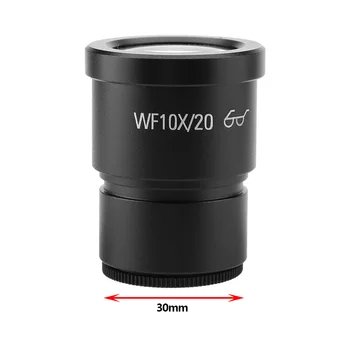1pc WF10X/20 Wide Field Stereo-Mikroskop Okular Montering Størrelse 30mm