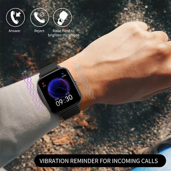 2021 Nyt, Smart ur til Kvinder og Mænd blodtryk puls tracker fuld skærm touch bluetooth opkald til Android og IOS 17924