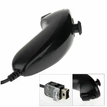Wireless Remote, Nunchuck Controller Til Wii /Wii U Spil Joysticket Remote, Nunchuck Controller Med Silikone Case Til Wii 179604