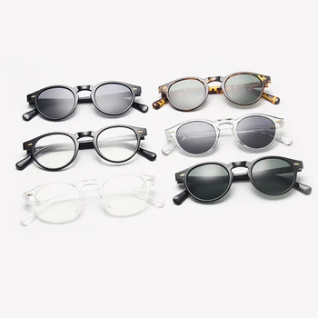 ONEVAN 2021 Runde Solbriller Mænd Vintage Runde Sunlasses For Mænd/kvinder Luksus Designer Solbriller Mænd Gafas De Sol Hombre UV400