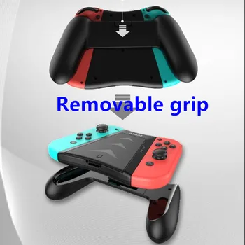 Nintend Skifte Håndtere Opladning Greb Case 3-i-1 Spil-Kort Slots Joycon Oplader Ergonomisk Komfort Hånd Holder til Nintendo Skifte