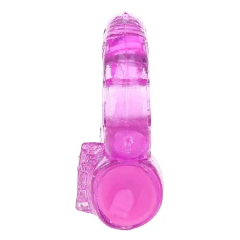 Vibrerende Penisring Silicium Sommerfugl Ring-Penis Ringe Sex Legetøj Voksen Produkter Sex Legetøj Sex Shop 18