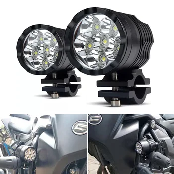 Universal Motorcykel Forlygte Tåge lys LED Ekstra Tåge Lys Samling Kørsel Lampe Motorcykel Spotlight Lygten med Skifte 183439
