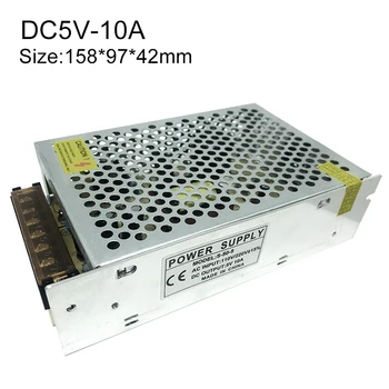 Strømforsyning 5 V Volt DC-AC 220V DC 5V Strømforsyning 5V 2A, 3A, 5A, 6A 10A 20A 30A 40A 60A Belysning Transformere Suppiler For LED 183476
