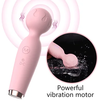 Kraftfuld AV Vibrator Magic Skeden Wand-Klitoris Stimulator Vibratorer Sex Legetøj til Kvinder G Spot for Masturbator USB-Dildo 184198