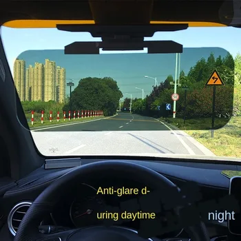 Bil anti-high beam solskærm front glas anti-blænding driver briller dag og nat