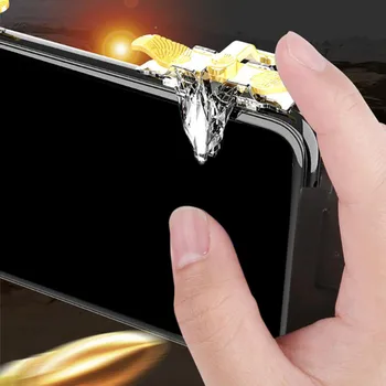Moible Telefon Spil Controller Gamepad Udløse Formål Metal Skyde Knappen Fr PUGB Gamepad Greb L1R1 Joysticket til IPhone og Android