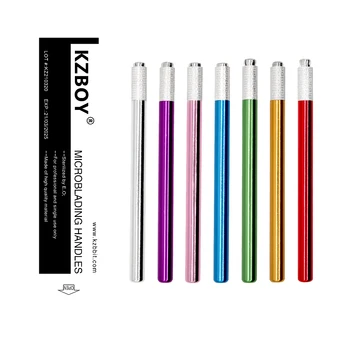 KZBOY 20PCS Enkeltsidet Microblading Håndtag med Uafhængige Sterile Emballage Makeup, Skønhed Værktøj 185049